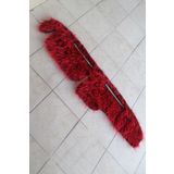 Işır Tofaş Torpido Örtüsü Alçak Torpido Peluş Kumaş Kırmızı