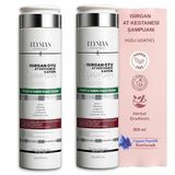 Isırgan Otu & At Kestanesi & Kafein Şampuanı 2 Adet | Copper Peptidli Hızlı Saç Uzatma Uzatan Etkili 300 ml