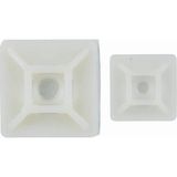 Isiso Iypk 28X28 mm Yapışkanlı Kroşe - 10 Adet - Beyaz - Renk