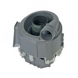 Isıtma pompası, tahliye pompası, drenaj pompası, 100 Volt, orijinal Bosch Siemens 00651956 651956, Küppersbusch 437844 hortum kelepçesi ile Neff Balay Constructa Gaggenau Pitsos Profilo Tecnik Viva