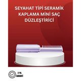 Isıtmalı Saç Düzleştirici Fırça – Kablosuz Hafif Tasarım
