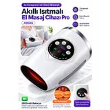 Isıtmalı Yoğurmalı El Ve Bilek Masajı Aleti Şarjlı Masaj Cihazı Hava Basınçlı Robot Eldiven