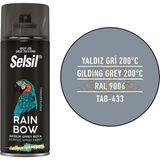 Isıya Dayanıklı Akrilik Sprey Boya Yaldız Gri 400 Ml. - RAL7001