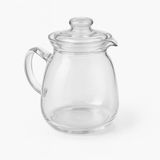 Isıya Dayanıklı Borosilikat Cam Demlik – 600 ml Şeffaf Çaydanlık, Filtreli Bitki Çayı ve Kahve Demleme Sürahisi, Kapaklı Cam Demlik