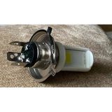 Isıya Dayanıklı Seramik Gövde H4 Led Far Ampulü Motosiklet Uyumlu Şimşek Etkili Cob Led (9-85V)