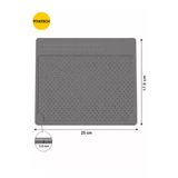 Isıya Dayanıklı Silikon Tamir Matı Anti-Statik Lehimleme Ve Bakım Pedi 25X17.5 Cm - Gri