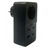 Isiya Dayanikli Termal Akim Korumali 1 Priz Girisli 2 Usb Girisli 2 Type-C Girisli Pirz (2818)