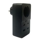 Isıya Dayanıklı Termal Akım Korumalı 1 Priz Girişli 2 USB Girişli 2 Type-C Girişli Pirz