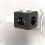 Isiya Dayanikli Termal Akim Korumali Ve Cocuk Korumali 3 Priz Girisli 3 Usb Girisli Kup Priz (2818)