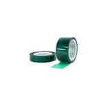 Isıya Dayanıklı Yeşil Polyester Bant Maskeleme Bandı 15MM x 66MT