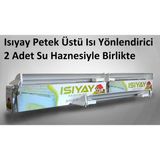 Isıyay 2 Adet Petek Üstü Isı Yönlendirici 4 Adet Su Haznesi ile 75-140 cm Arası Uygun Kolay Uygulama