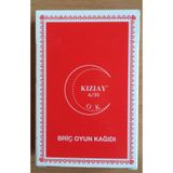 İskambil Kağıdı İki Deste Kırmızı Mavi. Kızılay Oyun Kağıdı.poke