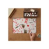 Iskambil Kağıtları Tasarımı 240 Parça Ahşap Puzzle Ahşap Kutuda MP00180