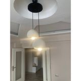 Iskandinav Beton Avize 2 Li Set Bonee TARZI(21CM) - Bej