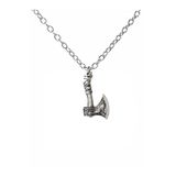 İskandinav Viking Balta Figürlü Kolye – 60 Cm Zincirli Unisex Gotik Ve Mitolojik Aksesuar