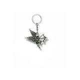 İskelet Eros Figürlü Unisex Metal Anahtarlık – Gotik Aşk Ve Karanlık Romantizm Temalı Aksesuar