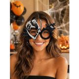 İskelet Figürlü Halloween Parti Gözlük – Cadılar Bayramı Kostüm Aksesuarı