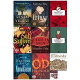 Iskender Pala 9 Kitap Set / Akşam Yıldızı - Itiraf - Babil'de Ölüm Istanbul'da Aşk - Od - Mihmandar - Şah sultan - abumrabum - iki dirhem bir çekirdek - katre-i matem