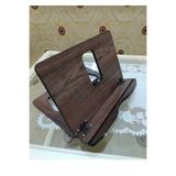 iskender wood ahşap Ahşap Masa üstü Tablet Telefon Kitap Tutucu Ayarlanabilir Kitap Okuma Sehpası Standı Rahle