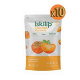 İSKİLİP Dondurularak Kurutulmuş Cennet Hurması Kuru Meyve Cipsi 10 Paket Freeze Dried