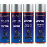 İşkur makina 4 Adet 500 ML Silikon Yağı Koşu Bandı Yağlayıcı Sprey Orjinal