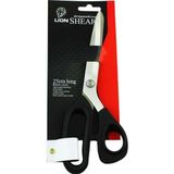 İşkur Makina 5250 Plastik Saplı Terzi Kumaş Orta Boy Kesim Makası 25Cm