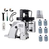 İşkur makina GK261A Çuval Ağzı Dikiş Dikiş Dikme Kapama Yağ İplik Set