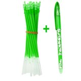 İşkur Makina Isı Ile Uçan Kalem Içi Ve Kalem YEŞİL 1 Kalem 10 Uç Silinebilen Refill- YEŞİL