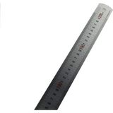 İşkur Makina Metal Paslanmaz Çelik Cetvel Metre 200Cm