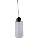 İşkur makina Plastik Şeffaf Metal Uçlu Kapaklı - Çok Amaçlı 120Ml Yağdanlık