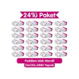 Islak Mendil 2880 Yaprak (24 Paket x 120’li) Koli - Yumuşak Dokulu %0 Paraben