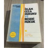 İslam Ceza Hukuku Ve Beşeri Hukuk 1.Cilt (Sahafiye Kitap)