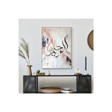 İslami Hat El Yapımı Yağlı Boya Tablo 74x95cm