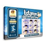 İslamı Öğreniyorum - Abdest Öğreten Yapboz - Ahşap Puzzle - Erkek Çocuk Yapboz - 3 Yaş ve Üzeri Eğitime Yardımcı Oyuncak