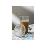 islandhome Cam Origami Bardak Çizgili Kapaklı Pipetli Bardak Pinterest Bardak Soğuk Kahve Kokteyl Bubble Tea