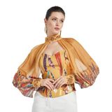 İşleme Detaylı Bolero ve Büstiyer Takım - Çıkarılabilir Bolero - Modern ve Şık - Özel Gün ve Davetler için Takım, SAFRAN, 40
