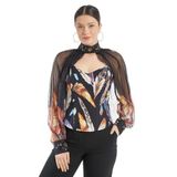 İşleme Detaylı Bolero ve Büstiyer Takım - Çıkarılabilir Bolero - Modern ve Şık - Özel Gün ve Davetler için Takım, Siyah, 44