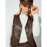 İşleme Detaylı Uzun Kollu Slim Fit Balıkçı Yaka Tişört