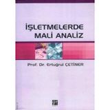 İŞLETMELERDE MALI ANALIZ - ERTUĞRUL ÇETİNER