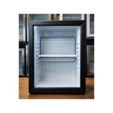 ISM İçecek İçki Şarap Soğutucu Minibar Cam Kapılı Mini Buzdolabı Siyah Sessiz Minibar Otel Tipi