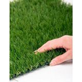 Ism - Suni Yapay Çim Halı Serisi - 25MM Ultra - Yeşil - En 1m-1,5m-2m-2,5m-3m-4m - Yüksek Çim Hissi - 400X400CM
