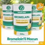 İsmail Aras Bromelain'li Nar Ekşili Form Macunu 240 gr - 3 Kutu