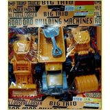 Ismakinasi Seti 3Lu Dozer Kamyon Silindir Asfalt Kurekli Kum Kamyon Excavator 25Cm