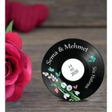 İsme Özel Ahşap Plak Magnet Söz Nişan Hatırası