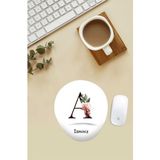 Isme Özel Desenli Bilek Destekli Mouse Pad - Renkli