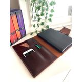 İsme Özel El Yapımı Hakiki Deri Ajanda Defter Kılıfı Organizer (Defter & Kalem Hediyeli) (TABA)