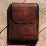 İsme Özel Hakiki Deri Cüzdan – El Yapımı, Kişiselleştirilebilir, 10 Kart Bölmeli, İnce ve Şık Tasarım, Erkek Minimal Cüzdan (8x10 cm) (Taba, Hitit)