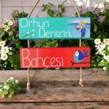 Isme Özel Isimlik Bebek ve Çocuk Kapı Süsü Duvar Süsü Bahçe Süsü Balkon Süsü Hediyelik Eşya