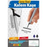Isme Özel Kalem Kaşe Isim Kaşesi -Stamp WRITER-T1470 - Renkli