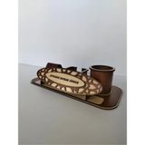 Isme Özel Masaüstü Organizer|42*20 CM|RG6003 - Ceviz - 1